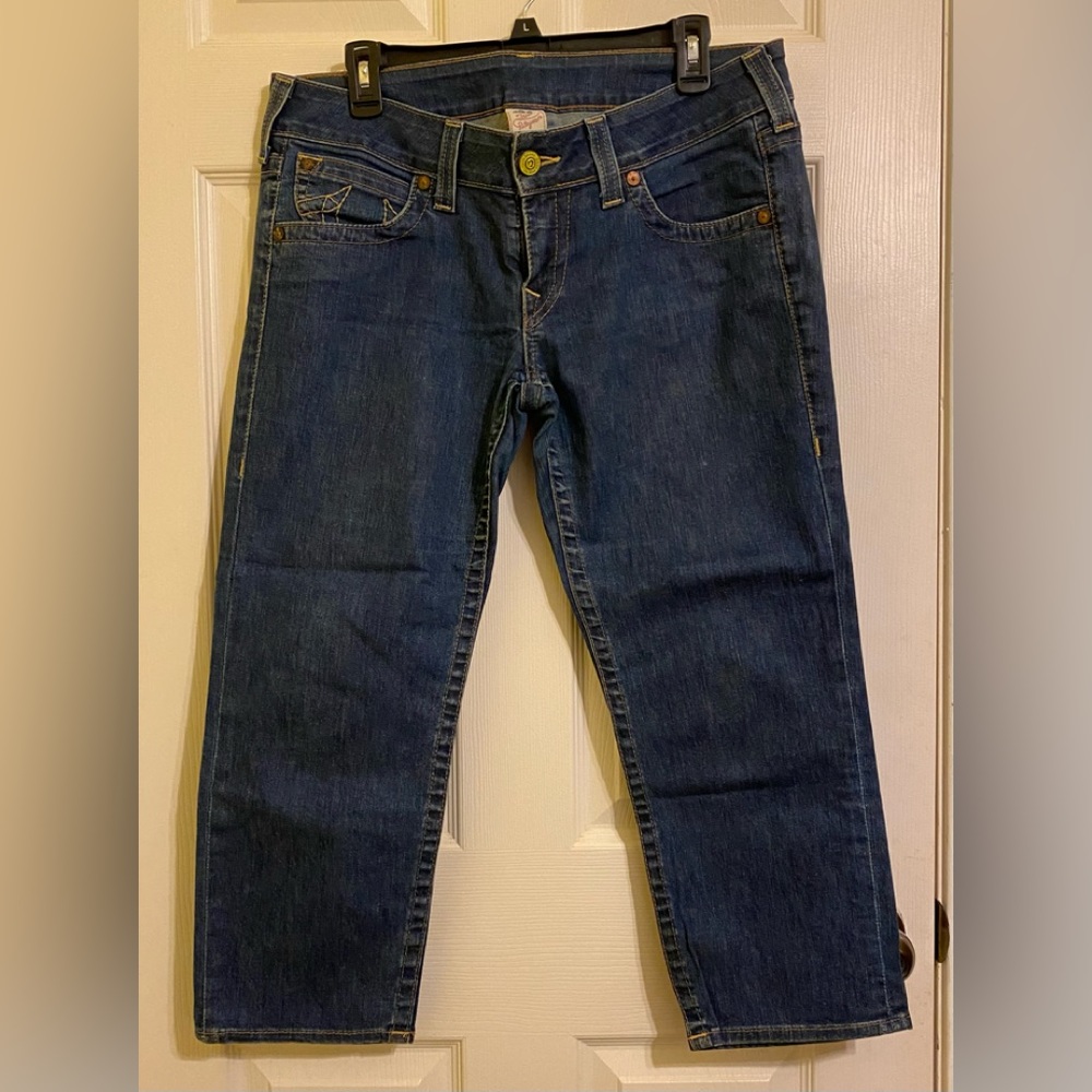 True Religion Cropped Jeans